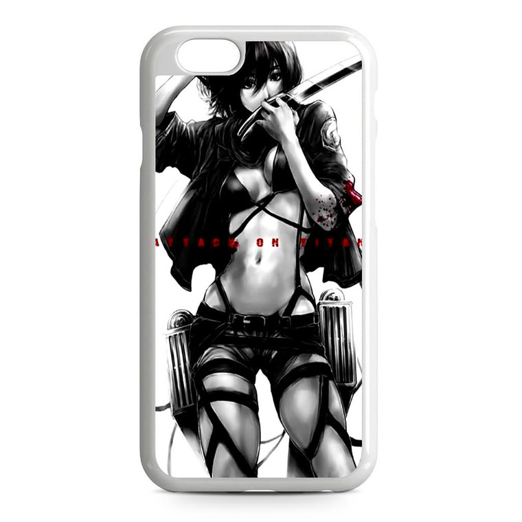 Attack On Titan Bw iPhone 6/6S Case