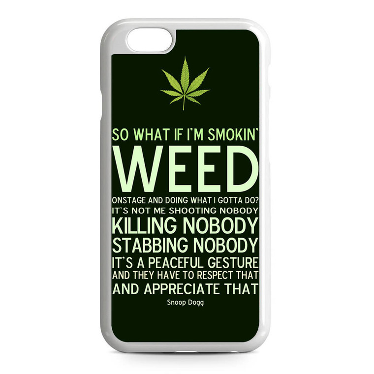 Cool Weed Snoop Dog iPhone 6/6S Case