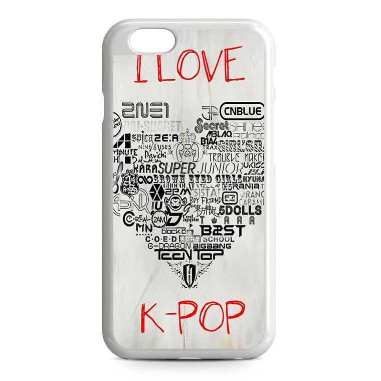 I lOve Kpop iPhone 6/6S Case