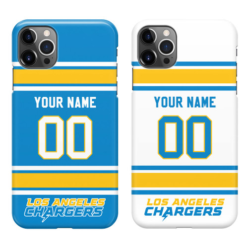 Los Angeles Chargers Custom Name & Number Jersey – All Stitched