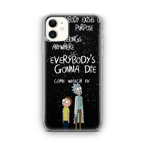 Rick and Morty Hypebeast iPhone XR Case - CASESHUNTER