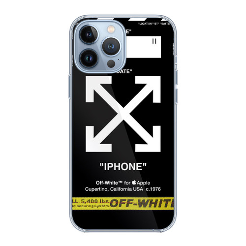 Off White X Apple iPhone 13 Pro Max Case - CASESHUNTER