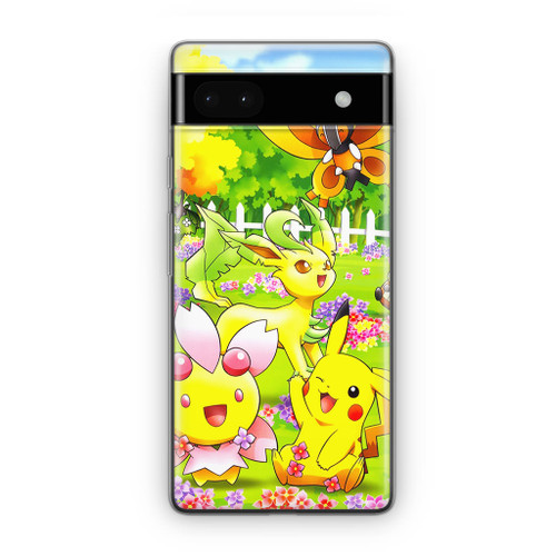 Pokemon Gold Characters Google Pixel 6A Case - CASESHUNTER