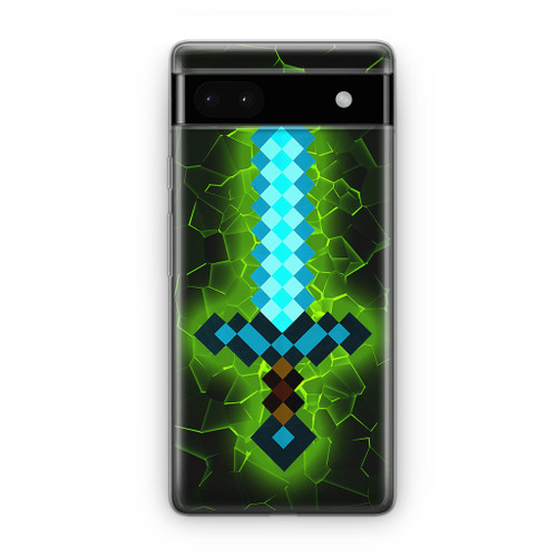 Minecraft Creeper Google Pixel 6A Case - CASESHUNTER