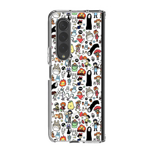 STUDIO GHIBLI ALL CHARACTER Samsung Galaxy Z Flip 4 Case Cover