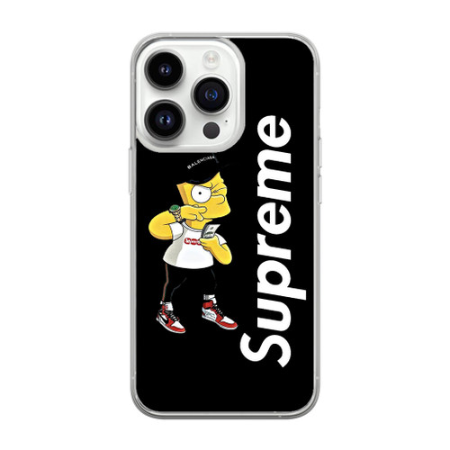 Bart Super Hypebeast LV Sup iPhone 13 Pro Max Case - CASESHUNTER