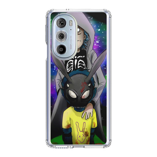 Rick And Morty Donnie Darko Motorola Edge Plus 2022 Case Caseshunter