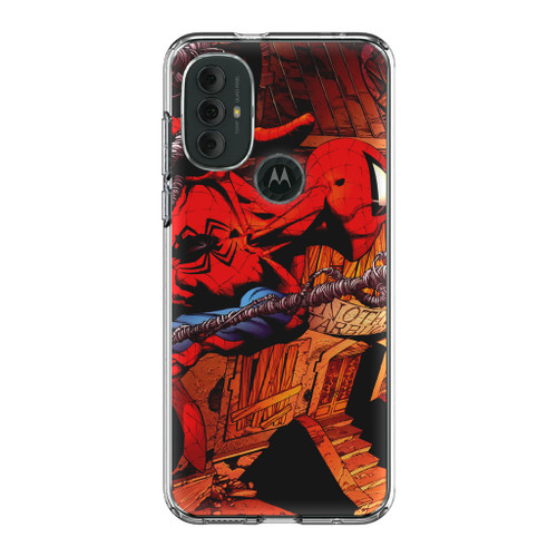 Spiderman Deadpool Comics Motorola Moto G Power 2022 Case