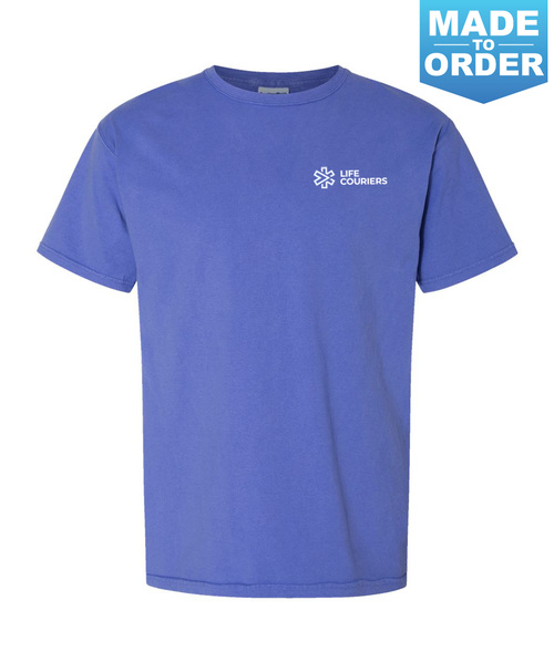 Short Sleeve ComfortWash by Hanes T-Shirt - Deep Forte Blue