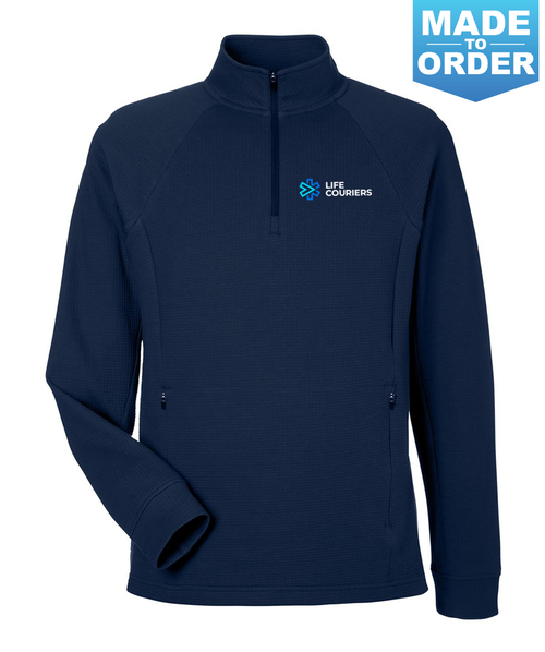 Men's North End Waffle Quarter-Zip Pullover