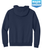 Port & Co™ Essential Fleece Full-Zip Hooded Sweatshirt - Navy