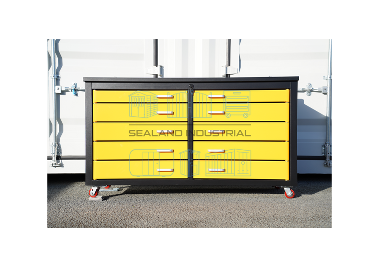 6ft Yellow Workbench