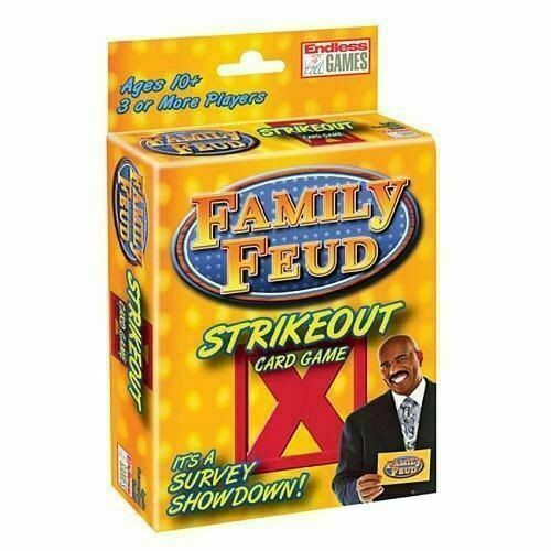 family feud strikeout card game - toys & games