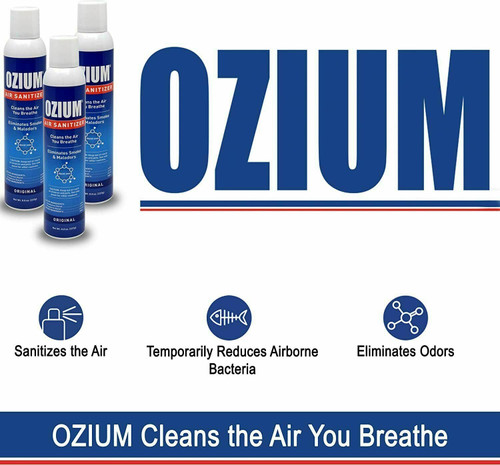 1 can Ozium 805539 1-Piece Air Freshener & Sanitizer 8 oz