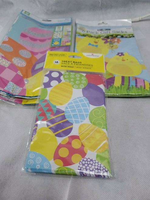 Easter Gift Paper Bags/Sacks Treats Gifts Party Goodies LOT 8 packages