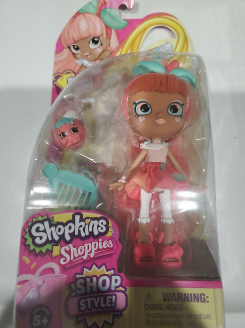 Shopkins Summer Peaches Shop Style Shoppie Doll Discontinued