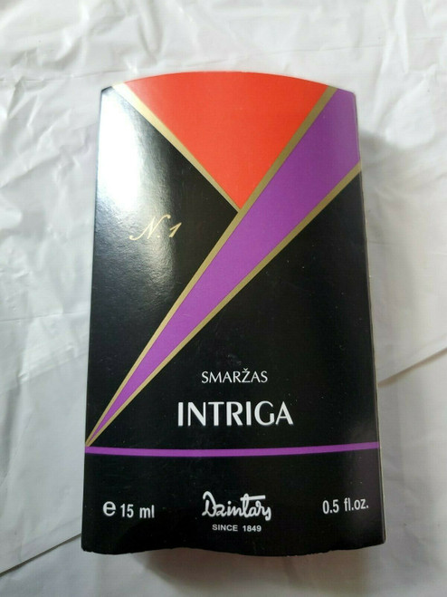 Dzintars Perfume " Intriga No 15 ml. 0,5 fl.oz. Dzintars