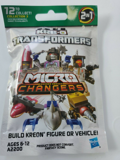 1 Kre-o Transformers Kreon Micro Changers, Kreo Figure or vehicle 2 in 1 (1 Bag)
