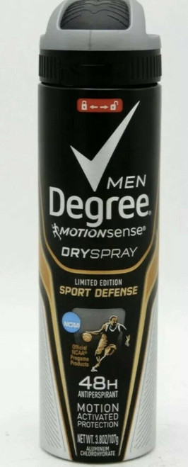 Degree Men DrySpray Sport Defense Antiperspirant 3.8oz 079400441218CT