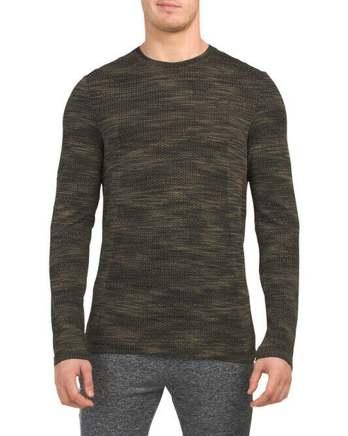 UNDER ARMOUR Seamless Long Sleeve Camo Top Long Sleeve men's heat gear gym run