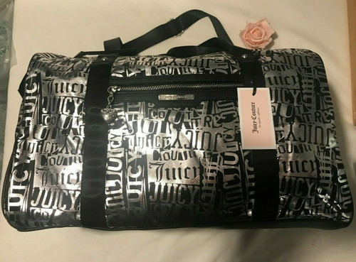 Los Angeles Ransom Note Weekender Tote Duffel Bag Juicy Couture