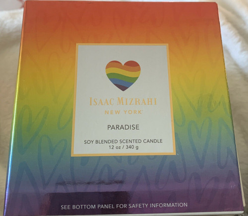 ISAAC MIZRAHI New York Paradise Luxury Fine Fragrance Scented Candle