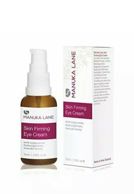 MANUKA LANE Eye Cream w/ Manuka Honey, Eyebright Vitamin E Lanolin 1.01fl oz GW