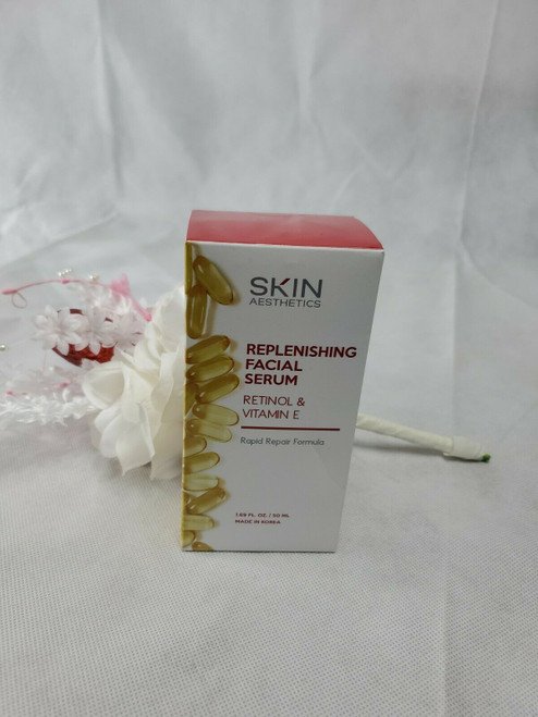 Skin Aesthetics Replenishing Facial Serum Retinol & Vitamin E 1.69fl