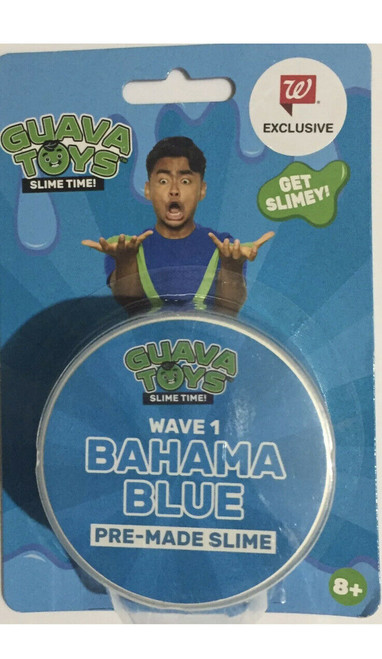 Guava Toys Bahama Blue Pre Made Slime Wave 1   Ages 8+