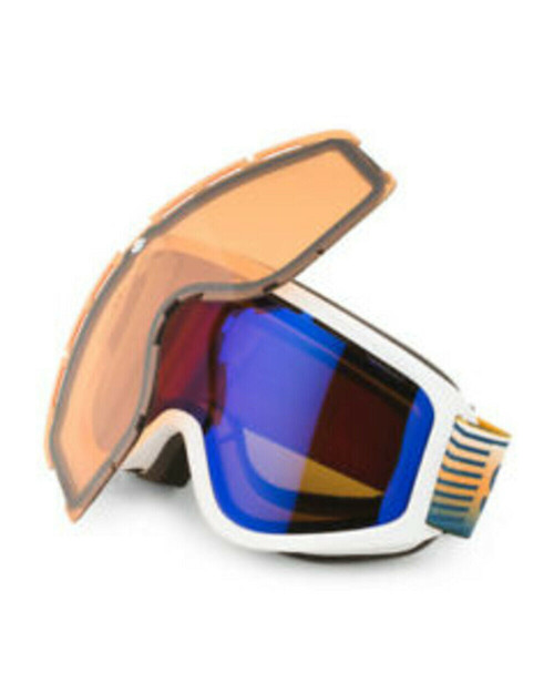 SPY+ Woot Snow Goggle With Bonus Lens stacked Blue SPYOPTIC 3x isotron anti-fog