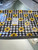 SHABBY CHIC SUNFLOWER Buffalo Check Plaid MELAMINE Serving Platter Tray 17.5”