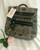 Juicy Couture Highline Backpack Handbag Purse "CANVAS" Beige/Black Medallion