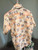 GOLDEN V VEE Vintage Mens Button Down Shirt M Summer Spring W-160