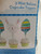 Mini Balloon Cupcake Toppers Easter Bunny Egg 3 Pack Lot of 2 Colorful