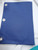 1 X Wexford Fabric Carry-All Zipper Pencil Case BLUE