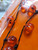 Happy Halloween Light-Up Jack-o'-Lantern Necklace 33 in Pumpkin Spooky Lot Of 2