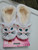 Love In the Air Women Indoor White Plush Kitty Cat Slippers Size 7-8