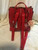 Steve Madden Red BHART Backpack w/ cardholder