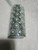 Hobby Lobby Unscented Pillar Candle 6" x 3" Blue with ornaments