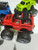 Friction Powered Plastic 4WD Jeep & Monster Truck Set, 4 pcs,  3.5 in L x 3 in H