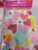 Valentine's Day Treat bags with Ties Multi-Colored Hearts Shapes lot of 10 packs