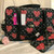 Red Hearts Bows 2pc Set Weekender Duffle Crossbody Bag