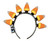 Candy Corn Headband Halloween Costume Lights Up Flashing Party Light Accessory