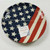 Nautica Home American Flag Patriotic Melamine 11” Dinner Plates Set Of 4