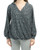 PEYTON PRIMROSE Surplice Puff Sleeve Hoodie S (possibly M) soft