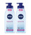 (2) Packs NIVEA Breathable Tropical Breeze Body Lotion - 13.5 fl oz Each Bottle
