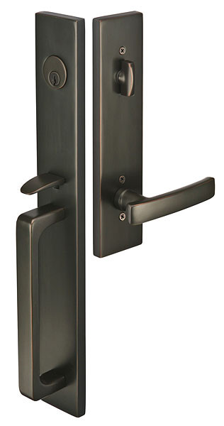 Emtek Lausanne Entrance Handleset - Coastal Windows & Doors