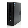 Right Side View HP 400 G1 Tower i5 8gb 1TB w/ 19" Monitor