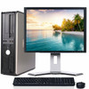 Dell Windows 10  Desktop Computer Core 2 Duo 2.13Ghz 8GB 250GB Wi-Fi and 19" LCD