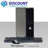 Overhead View Refurbished Dell Optiplex 755 2.2 GHz Dual Core, Core 2 Duo Small Desktop 8GB 1 TB Windows 7, (win 7) Pro